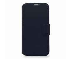 Decoded Abnehmbare Lederbrieftasche für iPhone 14 Pro Max, Marinebla