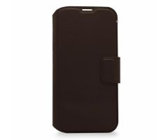 Decoded Abnehmbare Lederbrieftasche für iPhone 14 Plus braun