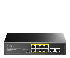 Cudy 10p FS1010PG (8x10/100Mbit PoE+, 2x1000Mbit)