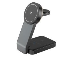 x-kom Alu MagCharger 3in1 Schwarz