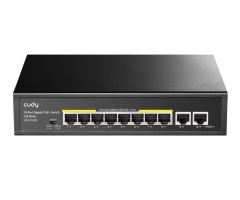 Cudy 10p GS1010PE (8x10/100/1000Mbit PoE+, 2x1000Mbit)