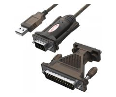 Unitek USB - RS-232, DB25M-Adapter
