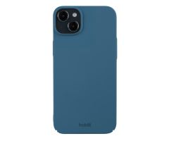 Holdit Slim Case iPhone 15 Plus Jeansblau