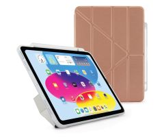 Pipetto Origami-Federmäppchen für iPad 2022 (10. Generation) Roségol