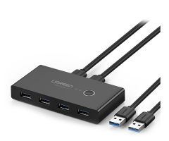 UGREEN Switch Box HUB 4 x USB (für 2 Computer)
