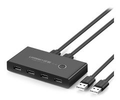 UGREEN Switch Box HUB 4 x USB 2.0 (für 2 Computer)