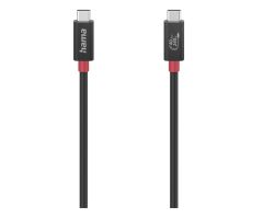 Hama USB-C 4.0 Gen3 40 Gbit/s 240 W 1 m Kabel