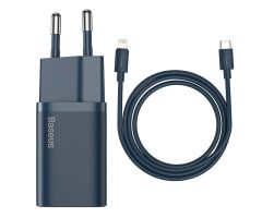 Baseus USB-C-Netzladegerät 20W + Lightning-Kabel 1m