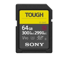 Sony 64GB SDXC Tough UHS-II U3 V90 300MB/s