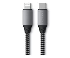 Satechi USB-C - Lightning-Kabel 25 cm (spacegrau)