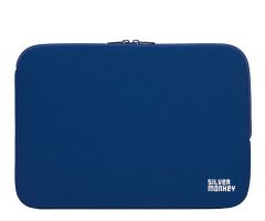 Silver Monkey EasySleeve Laptoptasche 14,1“ marineblau