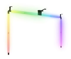 Spacetronik Hintergrundbeleuchtung für drei 55-Zoll-LED-Fernseher