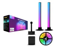 Spacetronik Intelligente RGB-Streifen-WLAN-LED-TV-Hintergrundbeleuchtung