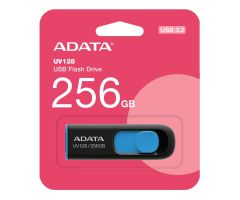 ADATA 256GB DashDrive UV128 czarno-blau (USB 3.1)