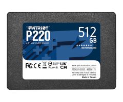 Patriot P220 Interne SSD 512GB 2,5"
