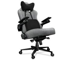 Yumisu 2049 (Hellgrau-Schwarz) Stoff