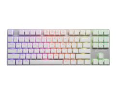 Sharkoon PureWriter Weiß RGB TKL Kailh Rot
