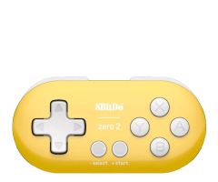 8BitDo Zero 2 Bluetooth Gamepad Mini-Controller – Gelb
