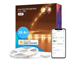 Meross Intelligenter RGBWW-WLAN-LED-Streifen 5 m MSL320