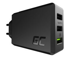 Green Cell ChargeSource3 Netz - 30W (USB 18W + 2x 12W)