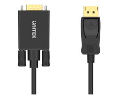 Unitek DisplayPort - VGA-Adapter (1,8 m Kabel)