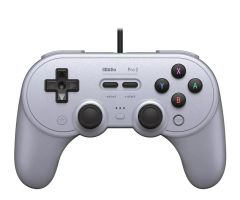 8BitDo Pro2 Kabelgebundenes Gamepad – Grau Ed.