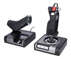 Logitech G Saitek X52 Pro Flugsteuerungssystem