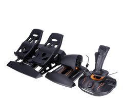 Thrustmaster T.16000M FCS Flight Pack Gashebel, Joystick & Pedal-Set (PC)
