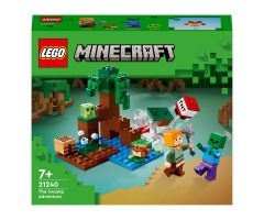 LEGO Minecraft 21240 Das Sumpfabenteuer