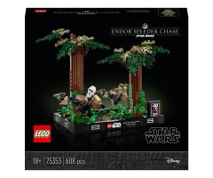 LEGO Star Wars 75353 Verfolgungsjagd auf Endor™ – Diorama