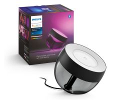 Philips Hue weiß and Color Ambiance Iris Tischleuchte schwarz