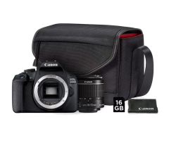 Canon EOS 2000D + EF-S 18-55mm f/3.5-5.6 + Tasche + Karte