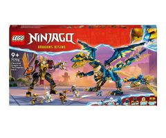 LEGO NINJAGO 71796 Kaiserliches Mech-Duell gegen den Elementardrachen