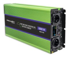 Qoltec USV-Konverter 3000W/6000W 12V auf 230V