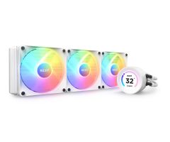 NZXT Kraken Elite 360 RGB White 3x120mm