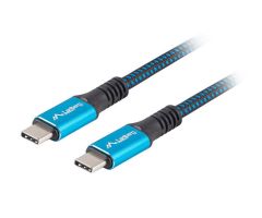 Lanberg USB-C 4.0-Kabel 100 W 5K/60 Hz 0,5 m