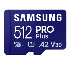 Samsung 512GB microSDXC PRO Plus 180MB/s (2023)