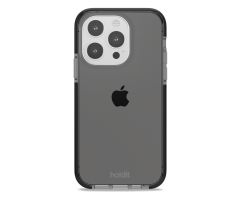 Holdit Seethru Hülle iPhone 15 Pro Schwarz