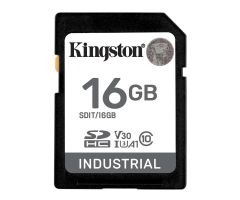 Kingston 16GB SDHC Industrial UHS-I U3 V30 A1 pSLC