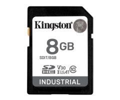 Kingston 8GB SDHC Industrial UHS-I U3 V30 A1 pSLC