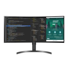 LG UltraWide 35WN75CP-B 35 Zoll UWQHD Curved Monitor HDMI/DP/US