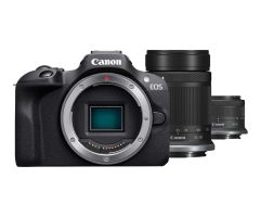 Canon EOS R100 + RF-S 18–45 mm IS STM + RF-S 55–210 mm IS STM