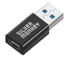 Silver Monkey Adapter USB 3.1 - USB-C (OTG)
