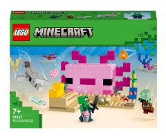 LEGO Minecraft 21247 Das Axolotl-Haus