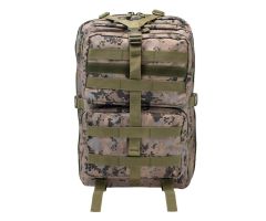 Semi Line Militärrucksack in Camouflage für einen 14-Zoll-Laptop