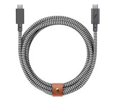 Native Union Belt Cable Pro 240 W USB-C – USB-C 2,4 m Zebra