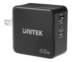 Unitek GaN 65W Reise-Ladegerät USA UK Europa