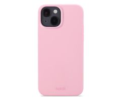 Holdit Silikonhülle iPhone 15 Rosa