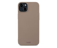 Holdit Slim Case iPhone 15 Plus Mokkabraun