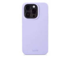 Holdit Silikonhülle iPhone 15 Pro Lavendel